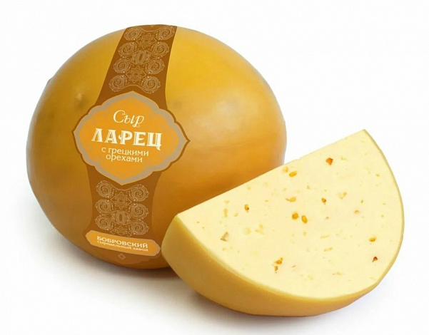 Сыр Ларец с грецкими орехами, шар