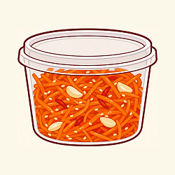 Морковь по-корейски Белоручка, 300 г