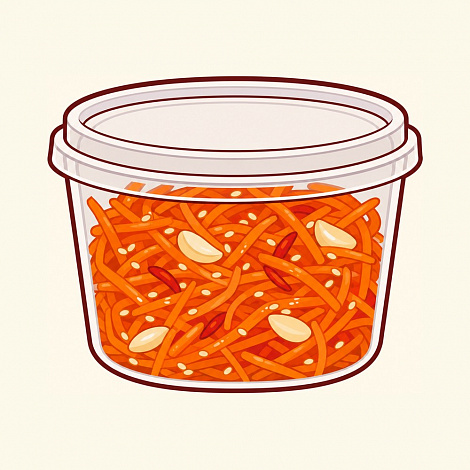 Морковь по-корейски Белоручка, 300 г