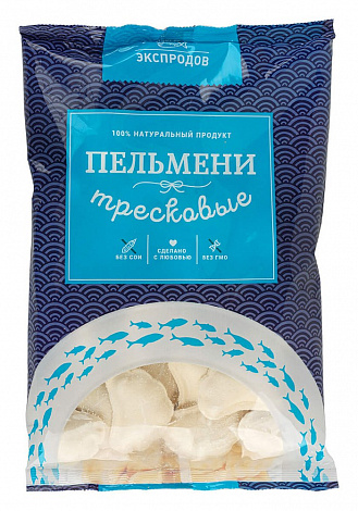 Пельмени тресковые Экспродов, 500 г